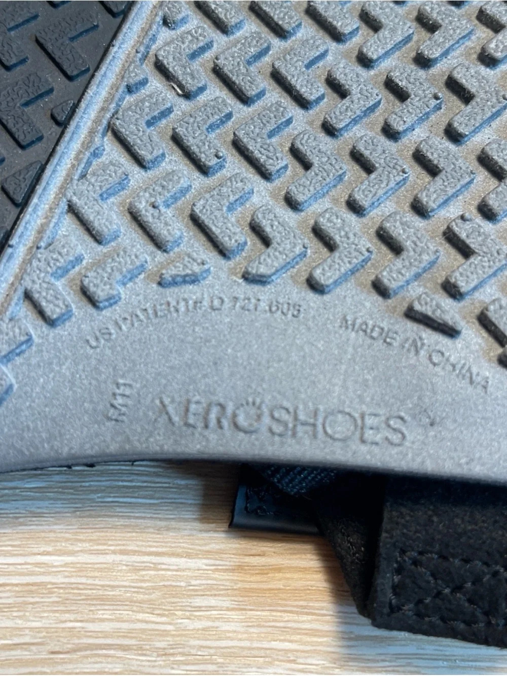 XERO SHOES Z Trail Black Barefoot Minimalist Strap on Hiking Travel Sandals 11